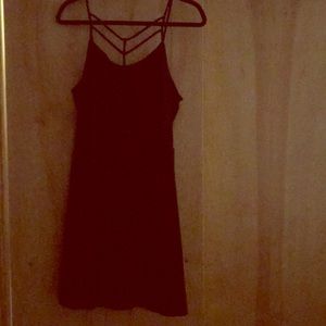 Express NWT skater dress with straps around neck